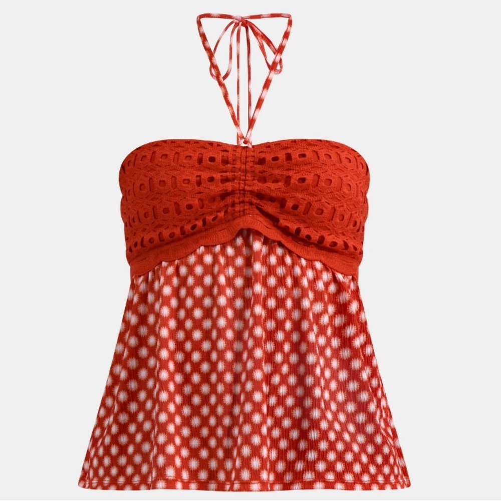 No Boundaries Womens Convertible Halter Top